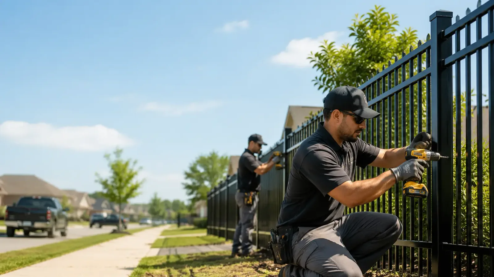 Metal Fence Installation in Fourmile, KY
